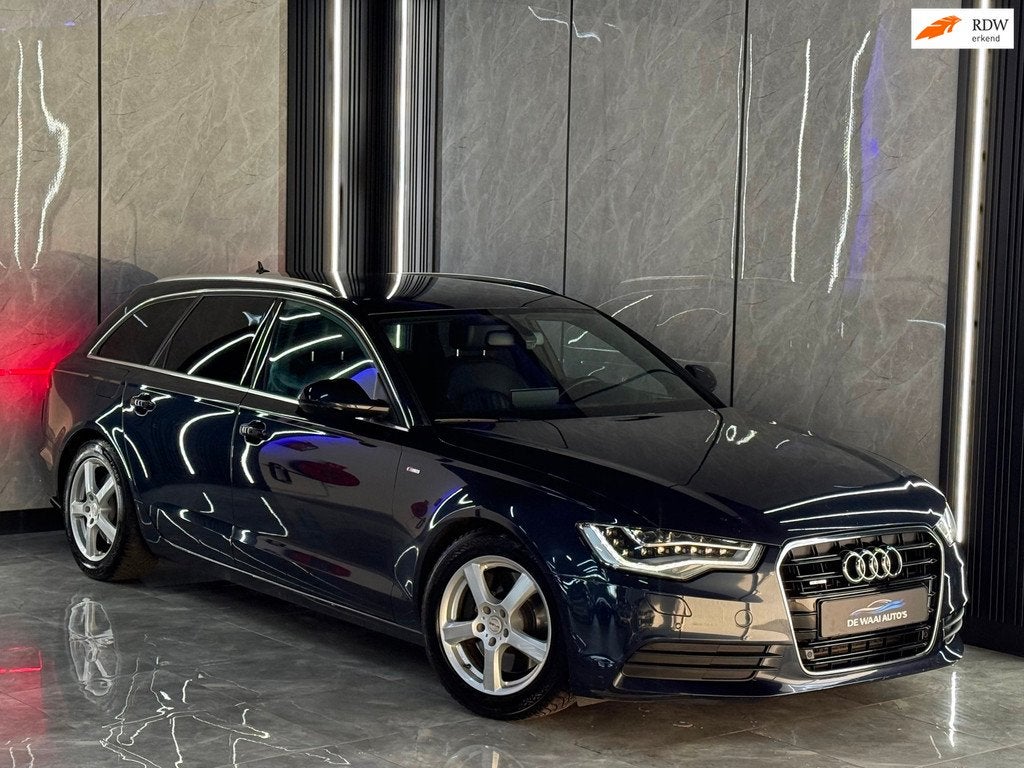 Audi A6 Avant 3.0 TDI quattro S-Line | Memory | Bose | Keyle, Automaat, Euro 5, Gebruikt, Zwart
