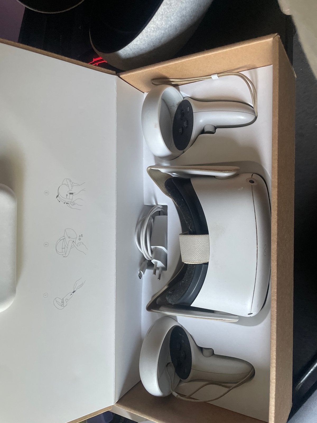 Meta Quest 2 VR-bril 128 GB ook te ruil tegen een scooter, Ophalen, Zo goed als nieuw, VR-bril, Overige platformen