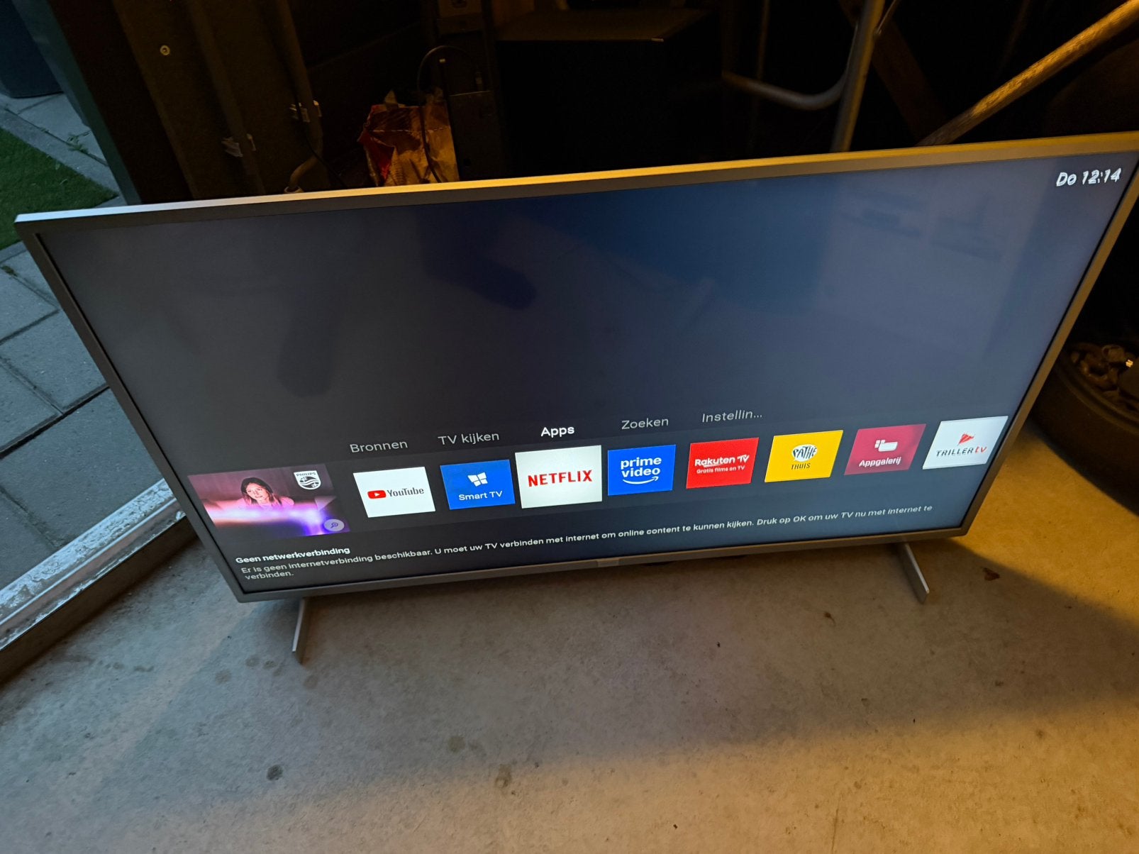 Philips smart led 43 inch 4k uhd tv, Ophalen, Philips, LED, 50 Hz