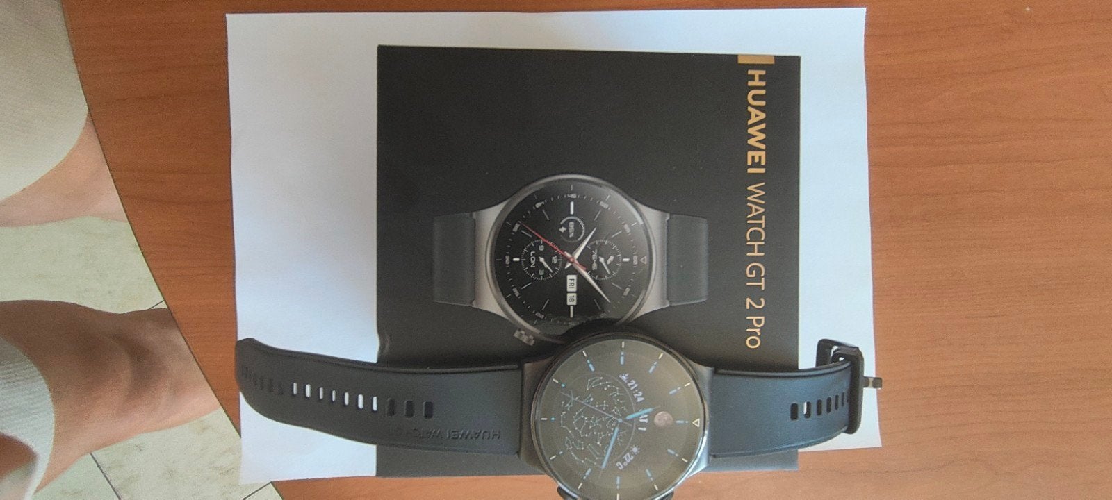 Huawei Watch GT 2 Pro - Zo goed als nieuw, Sieraden, Tassen en Uiterlijk, Smartwatches, Zwart, Ophalen of Verzenden, Zo goed als nieuw
