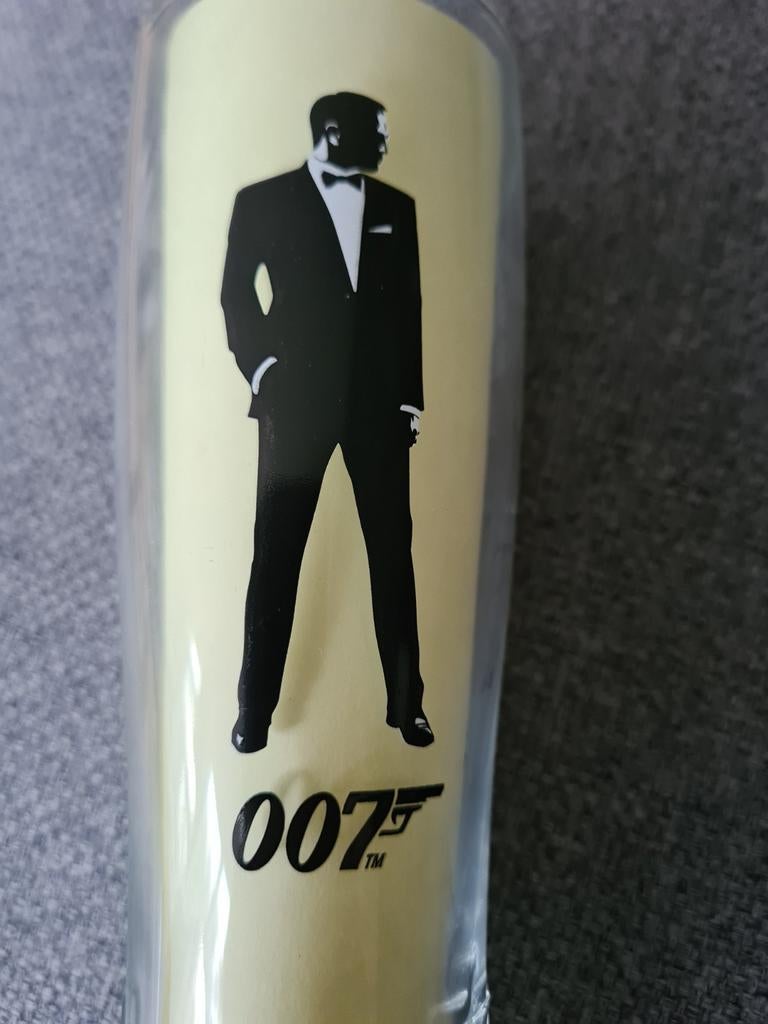 Heineken James Bond Star glas 2019, Ophalen of Verzenden, Zo goed als nieuw, Glas of Glazen, Heineken