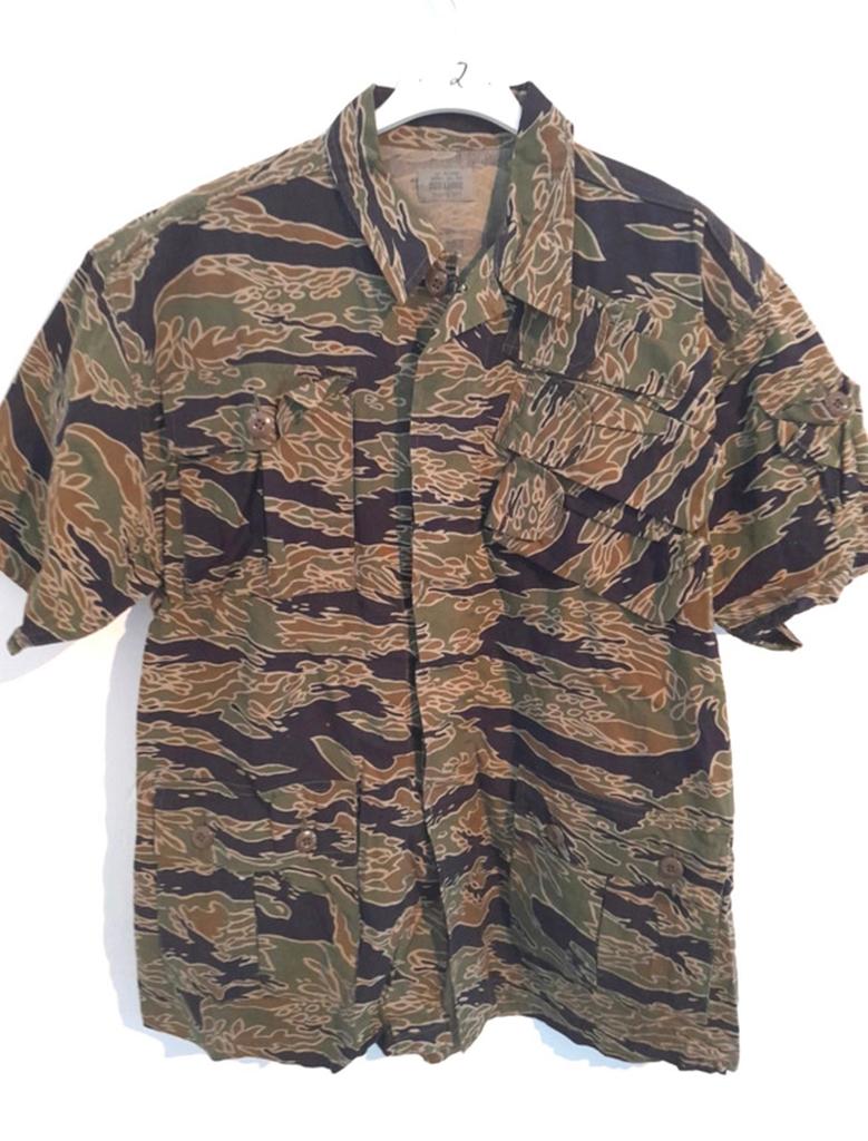 Zeldzame riflemans tigerstripe camo shirt, Ophalen of Verzenden, Landmacht, Kleding of Schoenen