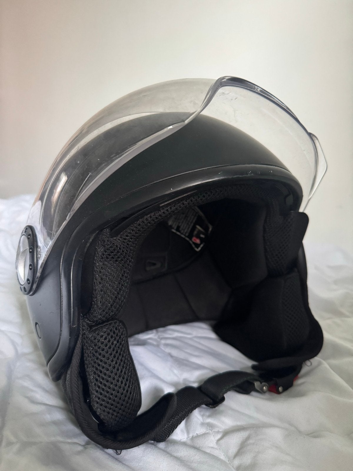 Vito Helmets Scooterhelm Maat S 55/56 cm Zwart, Ophalen, Gebruikt, Small