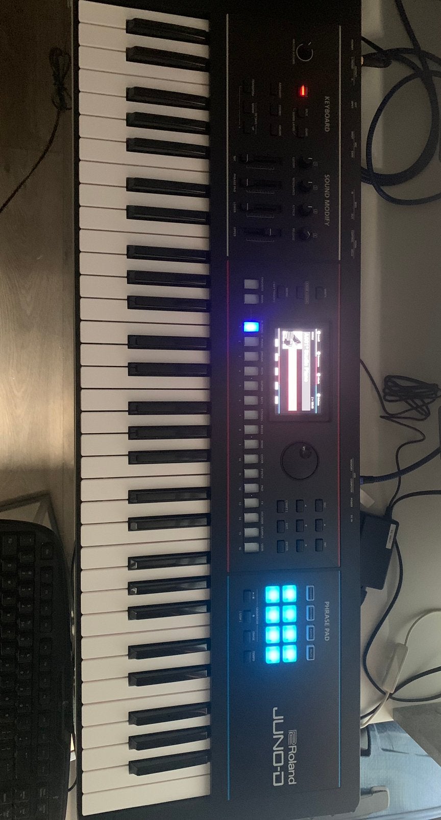 Roland JUNO-D6 synthesizer(2024 nieuw model)+Roland stofhoes, 61 toetsen, Roland, Ophalen of Verzenden, Zo goed als nieuw