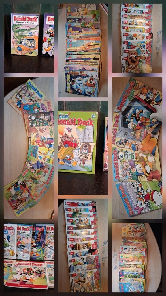 Grote Donald Duck verzameling, Meerdere stripboeken, Ophalen of Verzenden, Gelezen