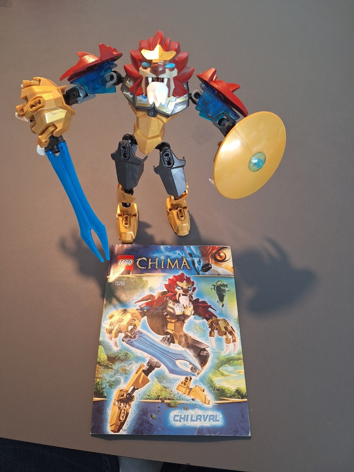 LEGO Chima 70200 Chi Laval met handleiding, Ophalen of Verzenden, Zo goed als nieuw, Overige merken