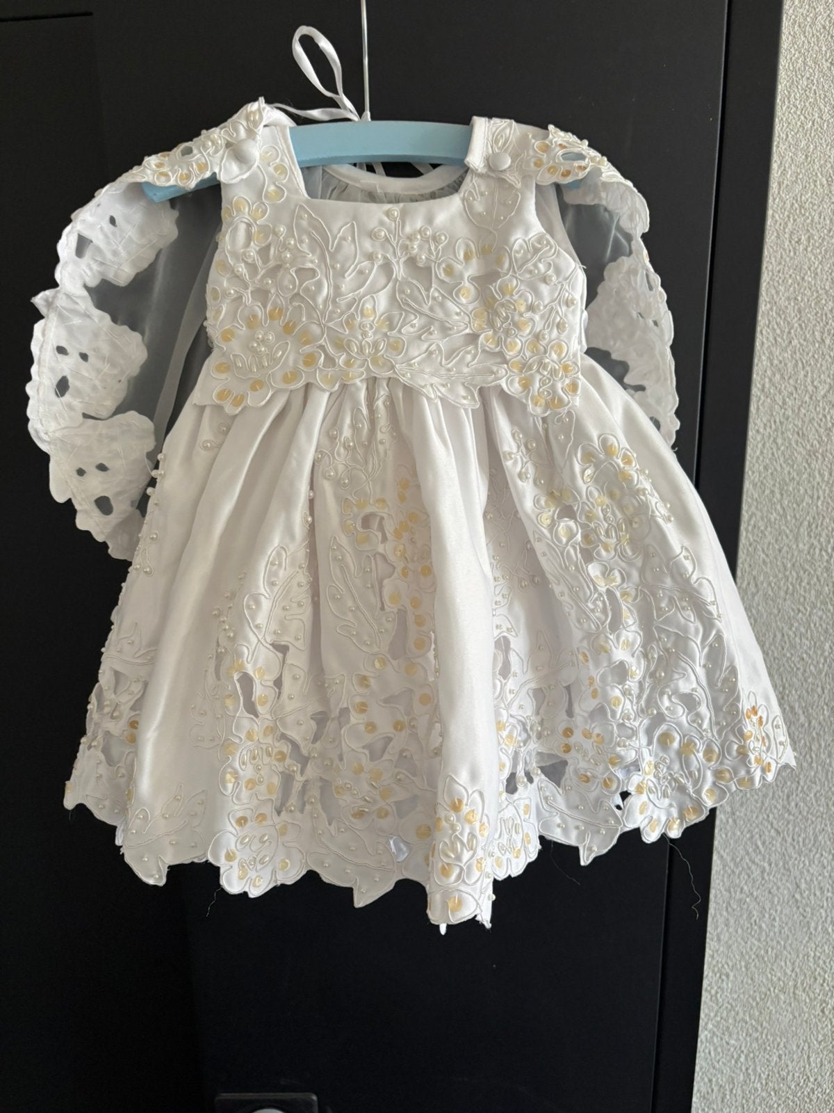 Mooi doop jurkje poppen jurk nieuw, Kinderen en Baby's, Ophalen of Verzenden, Nieuw, Meisje