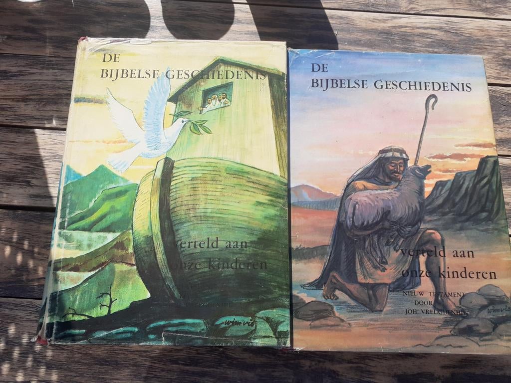 Kinderbijbels Oude en Nieuwe Testament Joh. Vreugdenhil, Boeken, Godsdienst en Theologie, Ophalen, Gelezen, Joh. Vreugdenhil, Christendom | Protestants