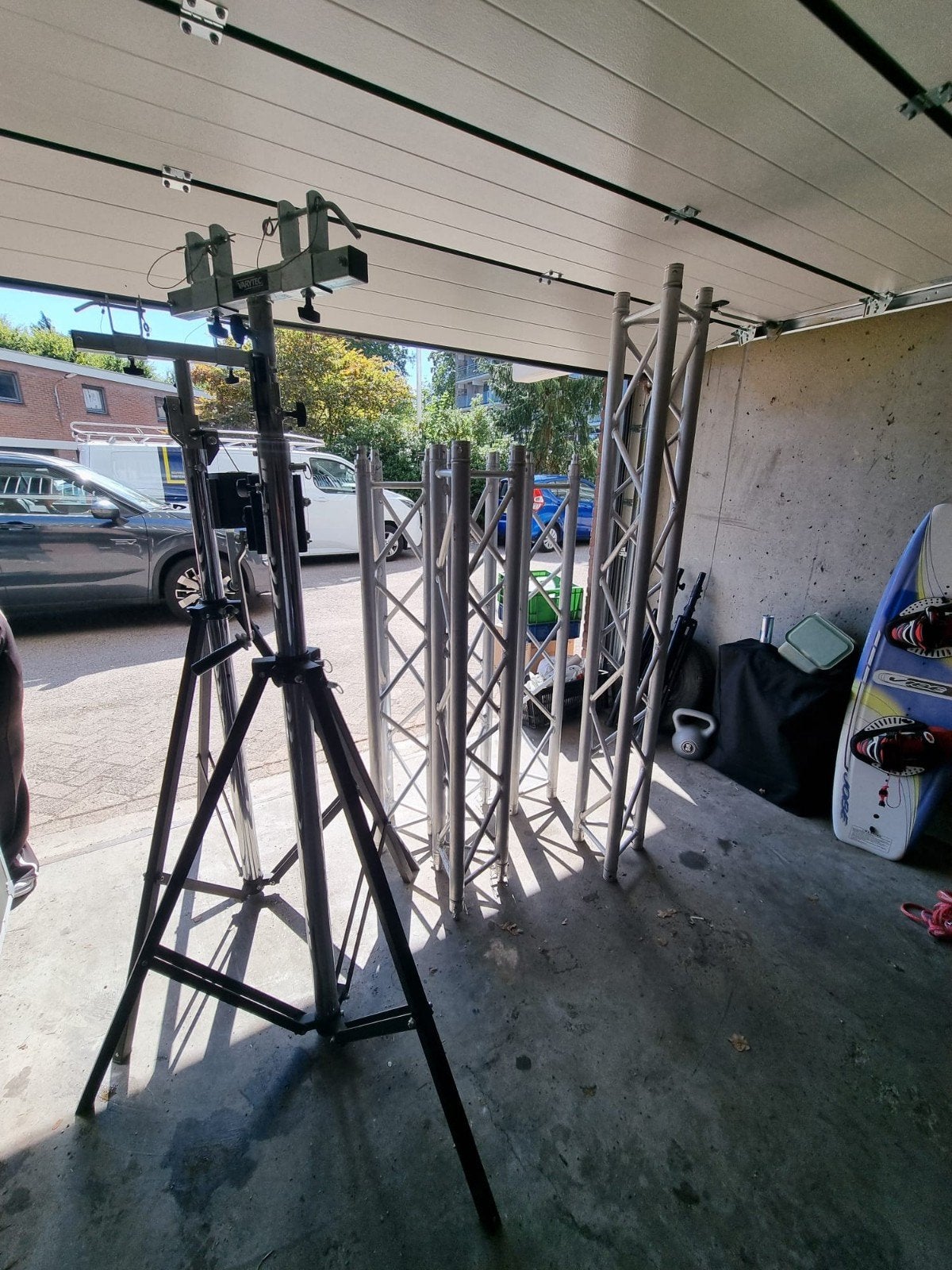Grote Truss overspanning op windup statieven, Muziek en Instrumenten, Licht en Laser, Ophalen, Gebruikt, Overige typen