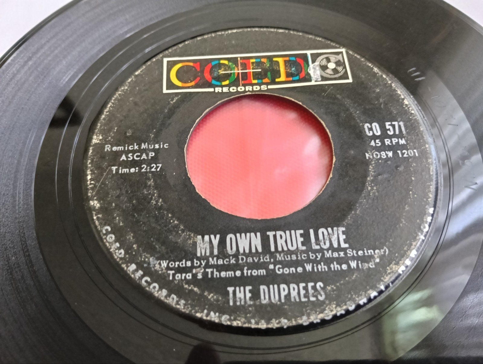 THE DUPREES 1962 GOED LABEL DOO WOP ROCK, Cd's en Dvd's, Vinyl Singles, Verzenden, Zo goed als nieuw, Pop