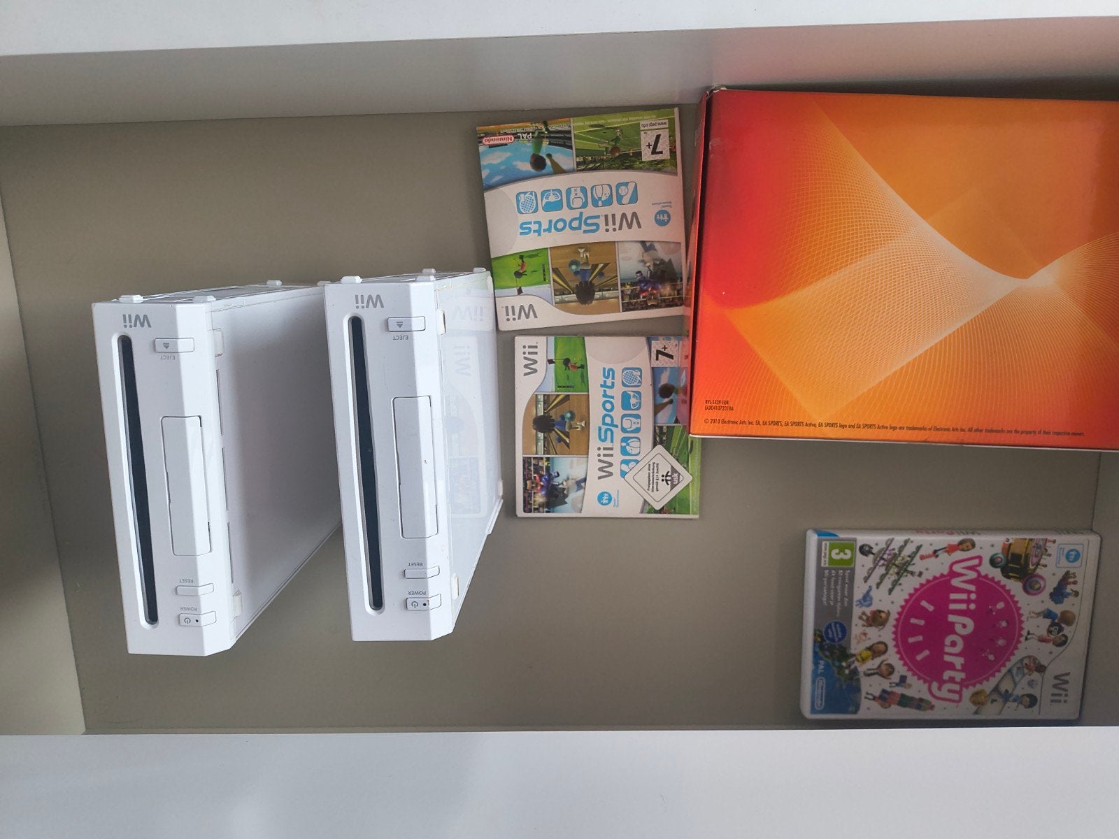 Nintendo wii partij, Spelcomputers en Games, Ophalen, Gebruikt, Met 3 controllers of meer, Met games