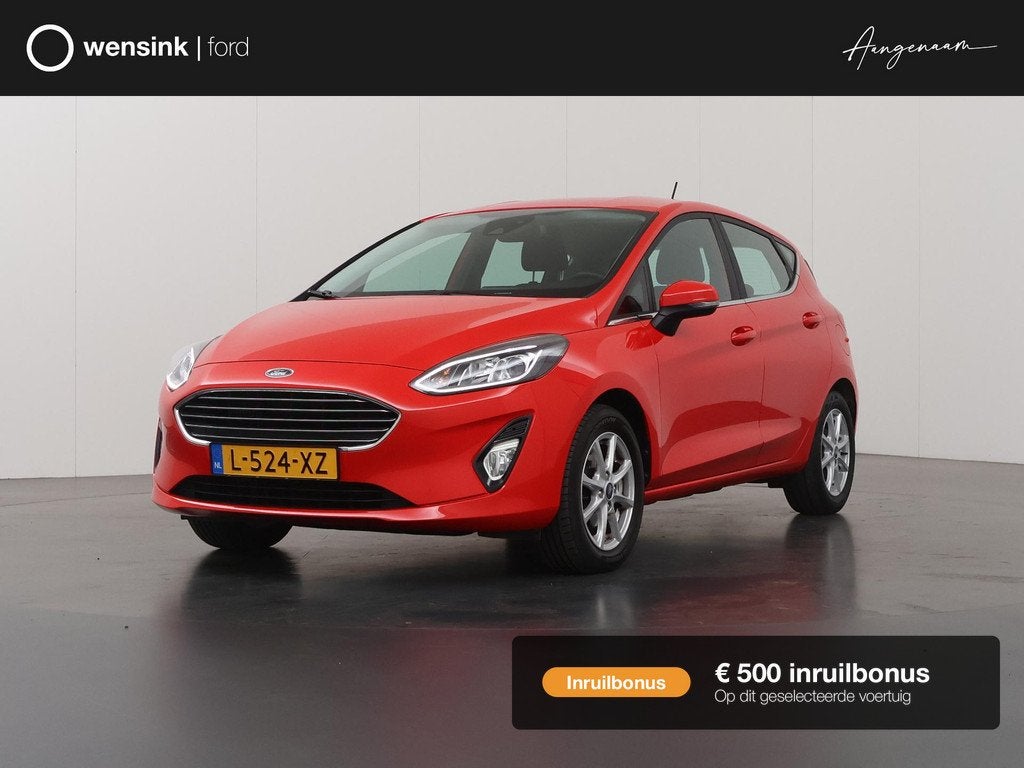 Ford Fiesta 1.0 EcoBoost Titanium | Trekhaak | Climate Contr, Auto's, Ford, Voorwielaandrijving, Gebruikt, 580 kg, LED verlichting