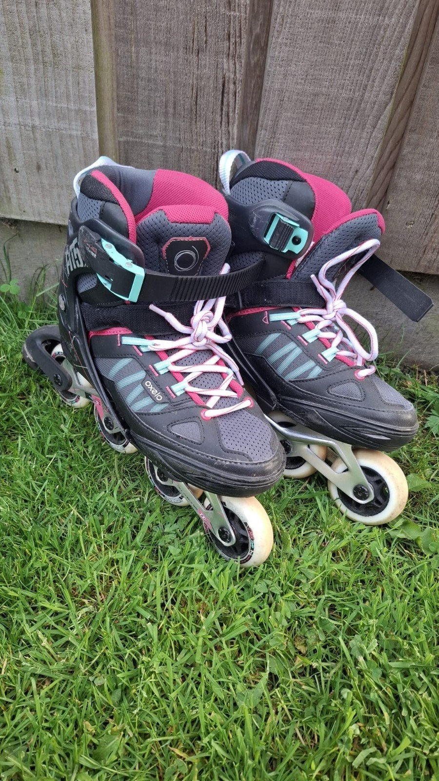 Verstelbare Skeelers Maat 38-41 - Oxelo Roller Fit 5 JR, Sport en Fitness, Skeelers, Kinderen, Inline skates 4 wielen, Ophalen