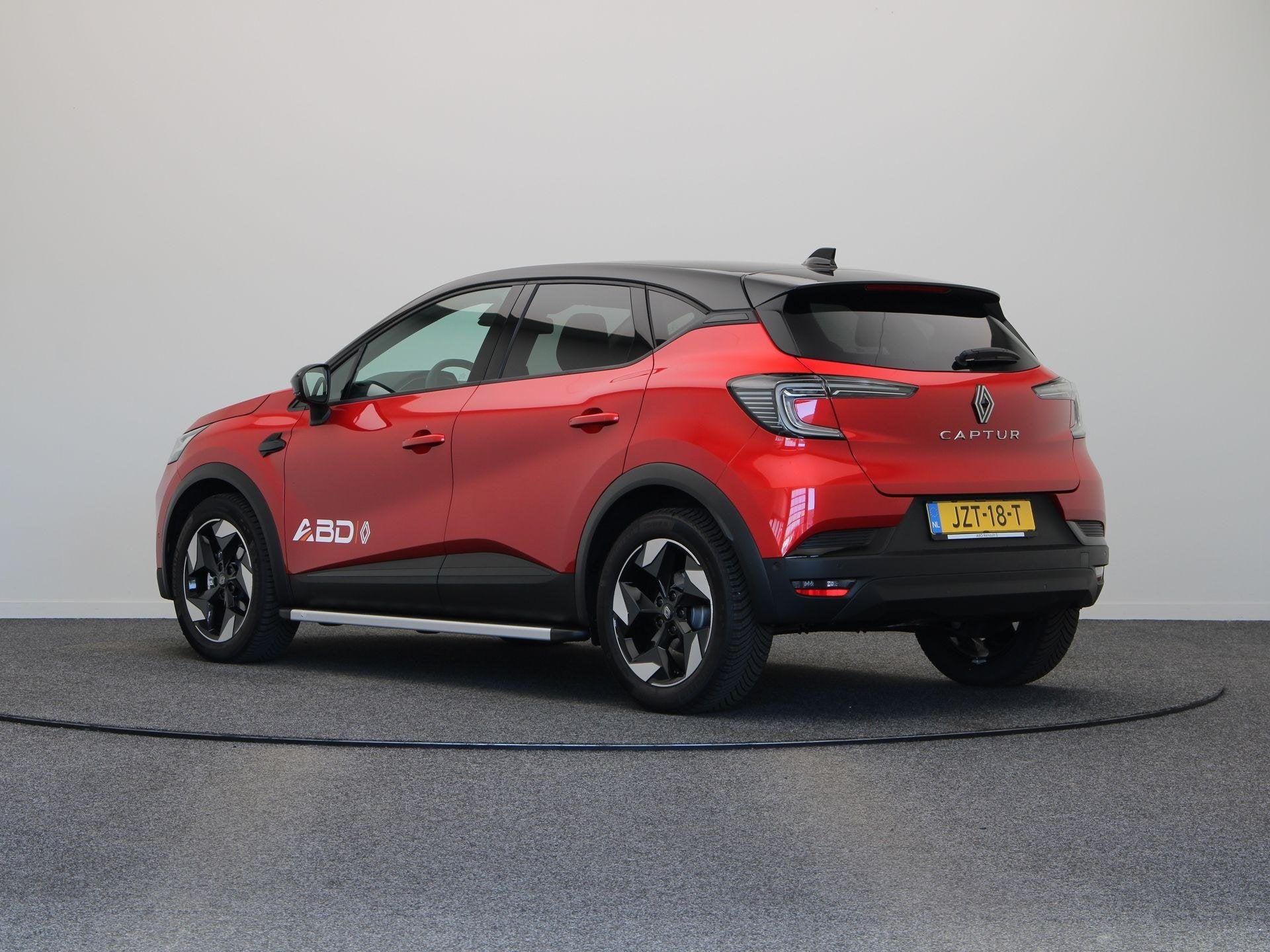 Renault Captur TCe 115pk techno | Stoel- en stuurwielverwarm, Auto's, Voorwielaandrijving, Euro 6, 1199 cc, Leder en Stof