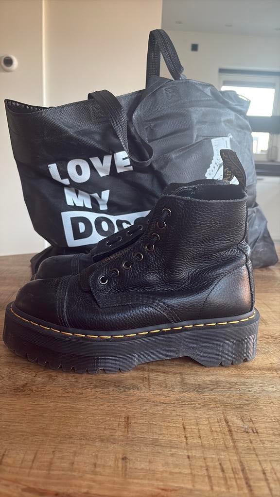 Dr. Martens sinclair zwart mt. 40, Ophalen of Verzenden, Zo goed als nieuw, Zwart