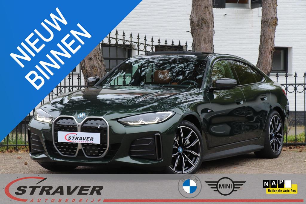BMW i4 eDrive40 High Executive 84 kWh |M-Sport |Glasdak |San, Achterwielaandrijving, 590 km, 340 pk, Origineel Nederlands