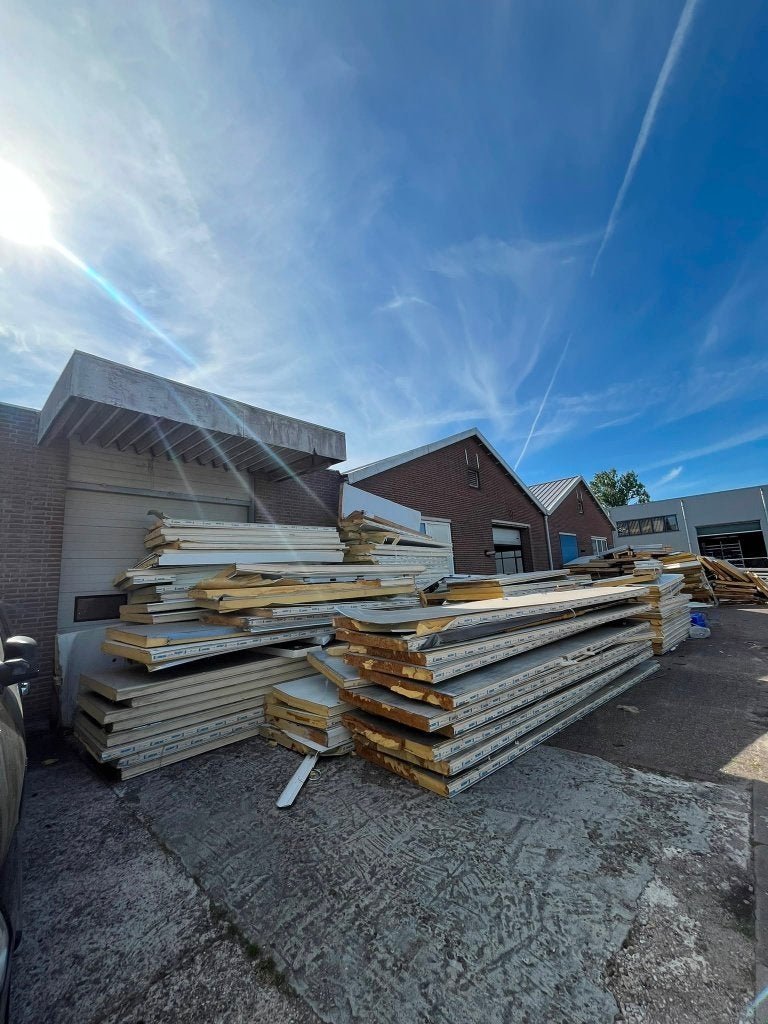 Sandwichpanelen en diverse koelcel deuren, Ophalen, Gebruikt, Overige materialen, 100 mm of meer