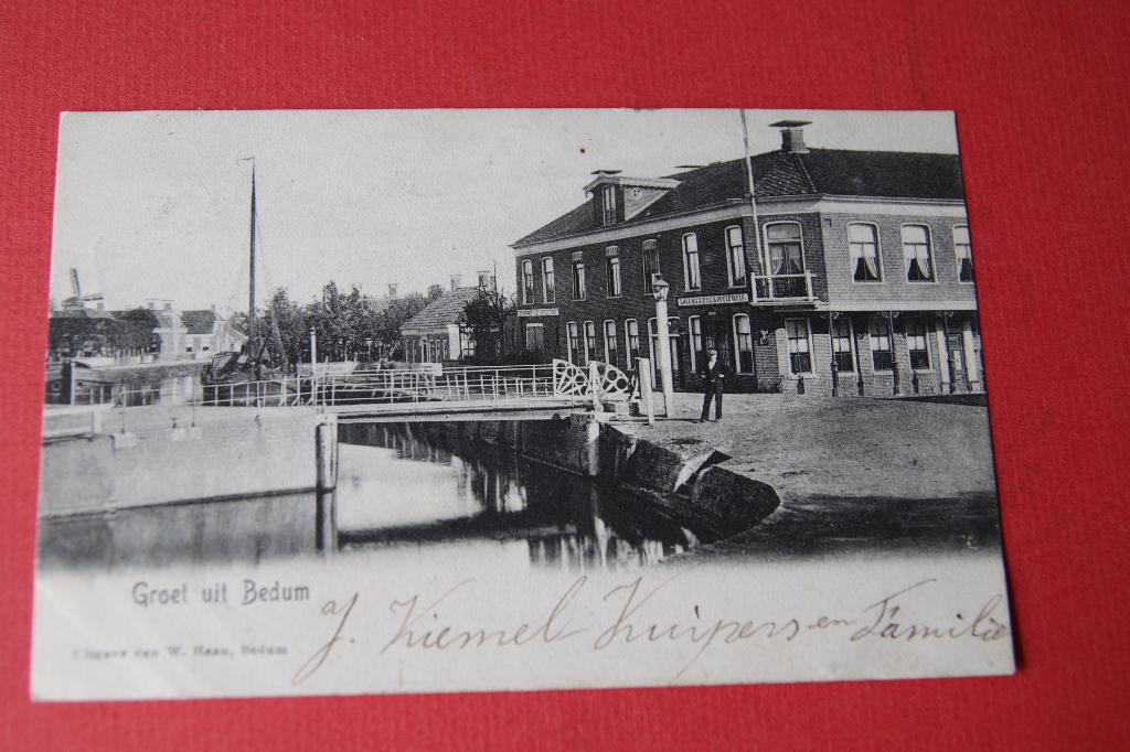 Groet uit Bedum, Ophalen of Verzenden, Voor 1920, Gelopen, Groningen