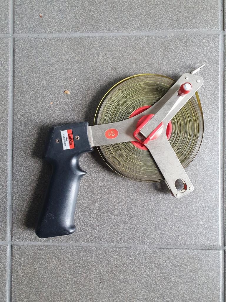 Lufkin Meetband 50 Meter - Professionele Rolmaat, Ophalen of Verzenden, Gebruikt, Afstand