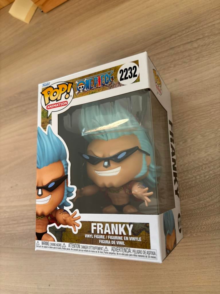 Franky 2232 Funko Pop! One Piece Vinyl Figure, Funko Europe, Ophalen of Verzenden, Zo goed als nieuw, 4th floor, 1 Queen Caroline St, London W6 9YN, Verenigd Koninkrijk