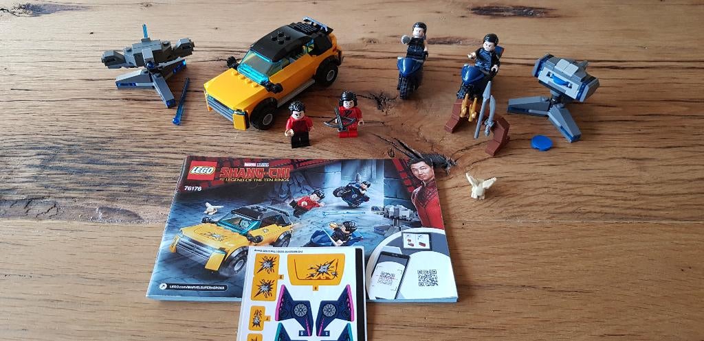 Lego 76176 - Marvel Escape from the Ten Rings, Kinderen en Baby's, Speelgoed | Duplo en Lego, Zo goed als nieuw, Lego, Complete set