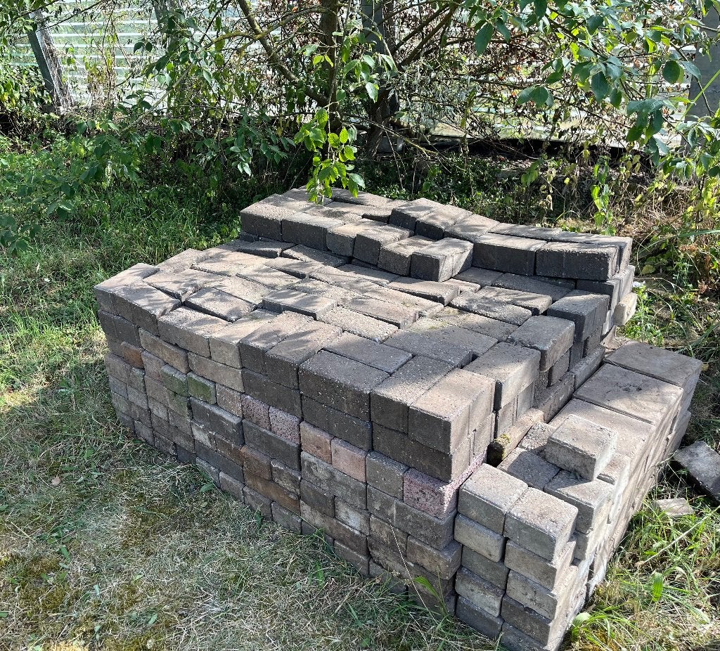 Stenen, Ophalen, Gebruikt, Klinkers, 5 tot 10 m²