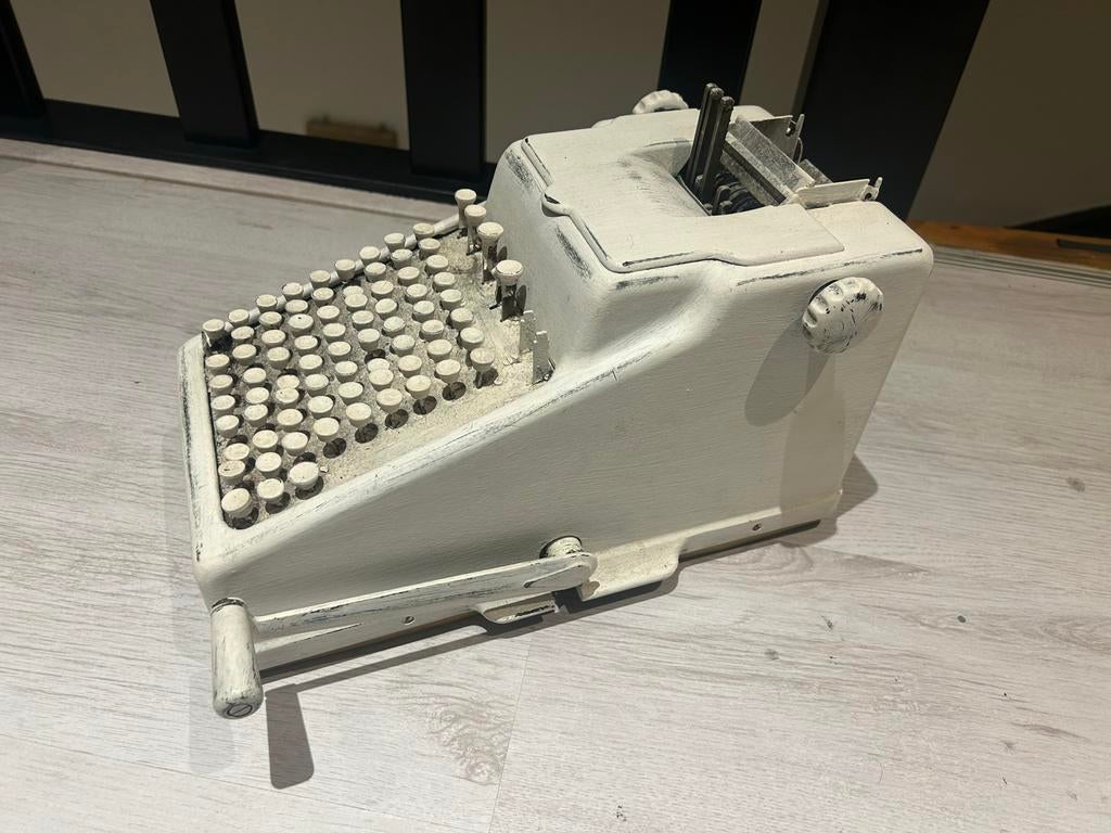 Brocante vastgelopen telmachine te koop!, Antiek en Kunst, Curiosa en Brocante, Ophalen