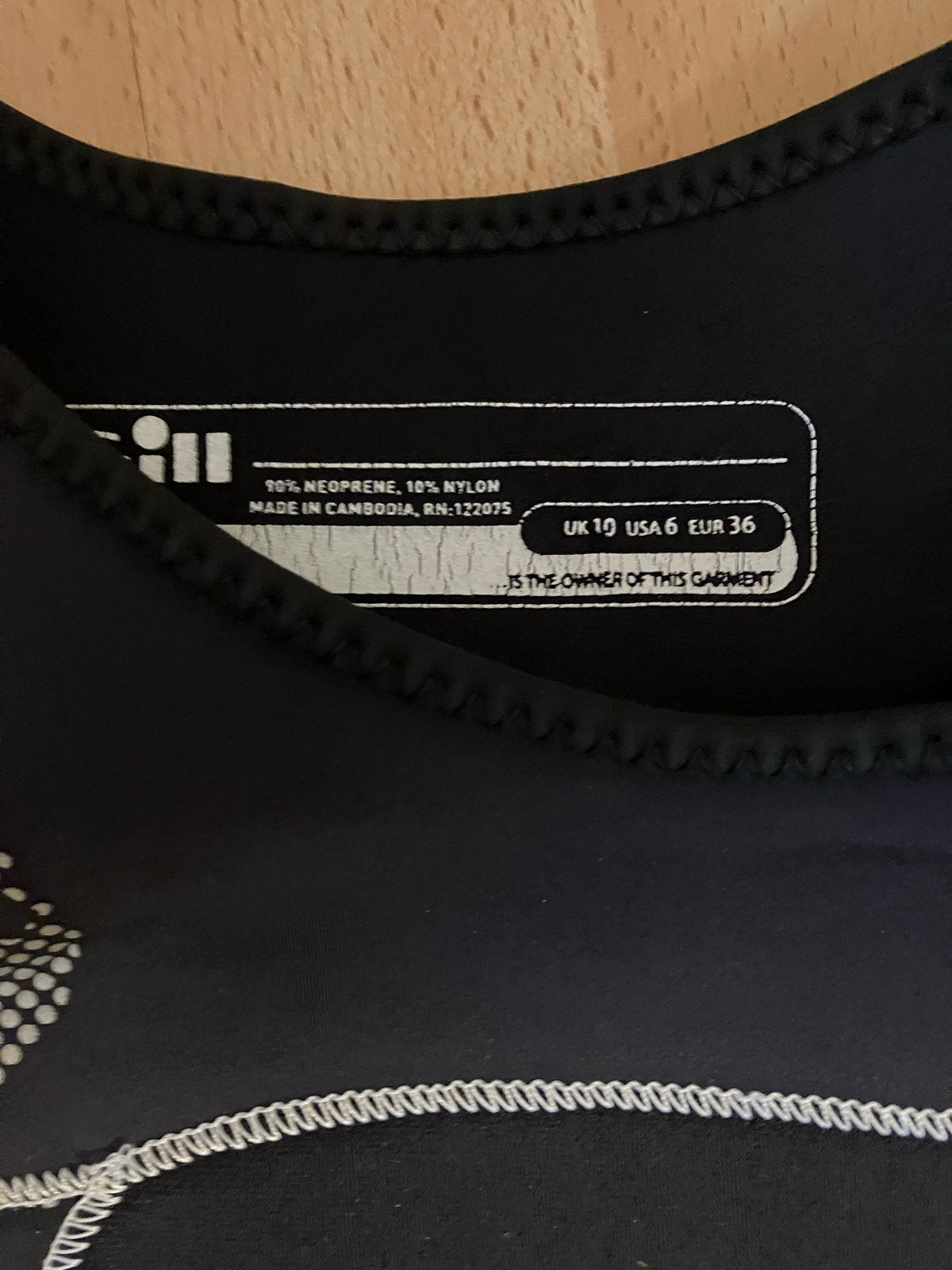 Gill Wetsuit Dames - Maat 36, Ophalen, Gebruikt, Dame, Wetsuit