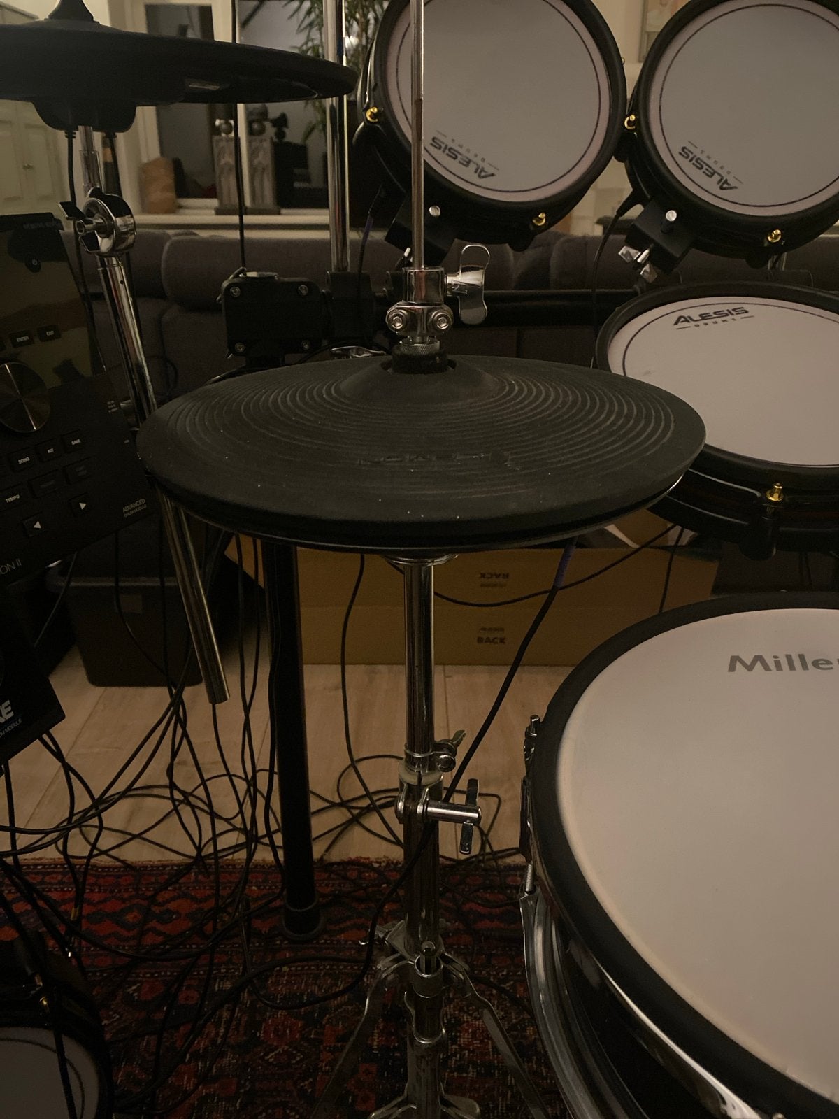 Lemon elektronische hi-hat, oa voor Roland,Alesis, Ophalen of Verzenden, Gebruikt, Drums of Percussie