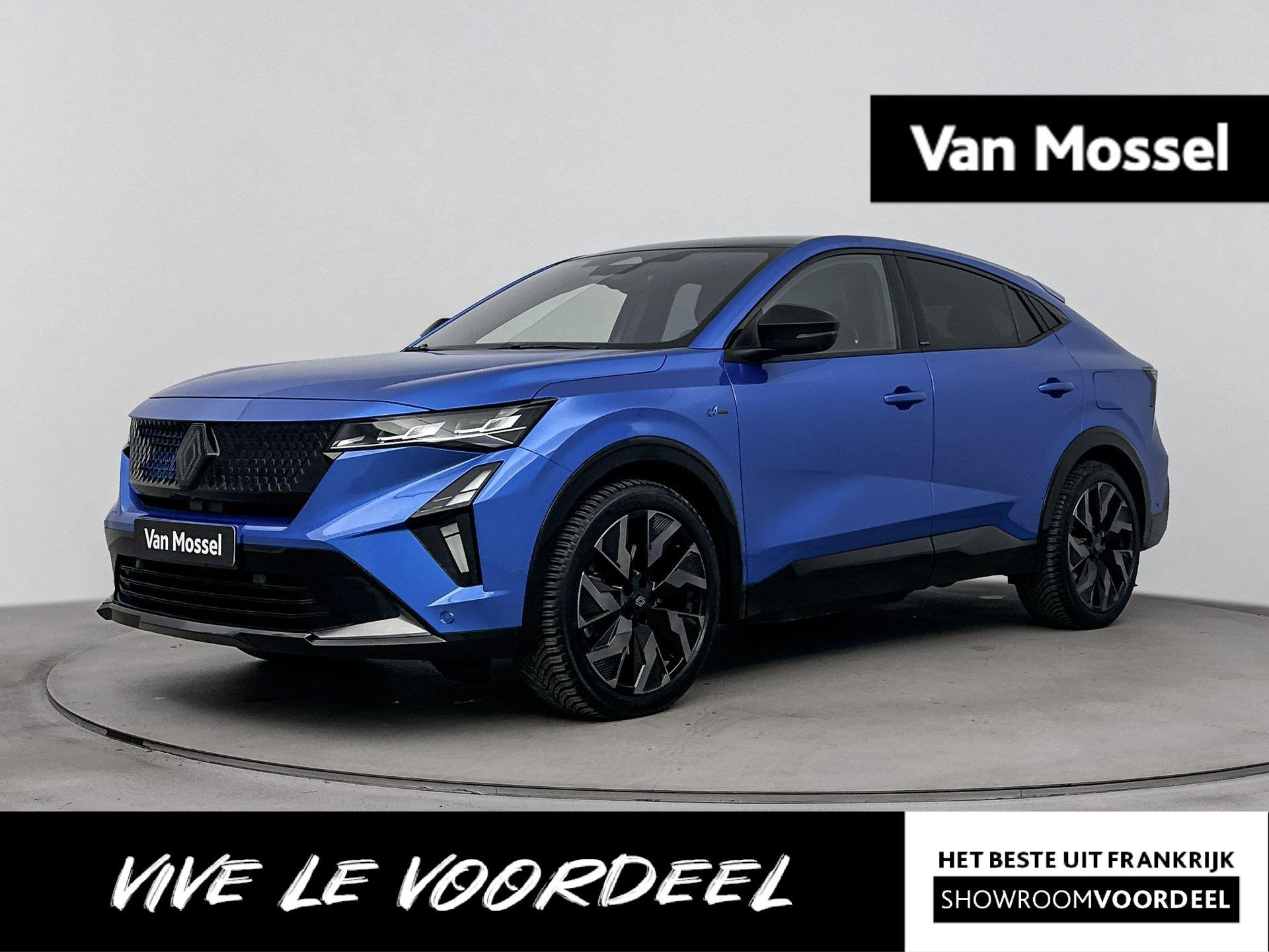 Renault Rafale 1.2 E-Tech 4x4 plug-in hybrid 300Pk esprit Al, Auto's, Renault, Dealer onderhouden, Gebruikt, 1199 cc, Blauw