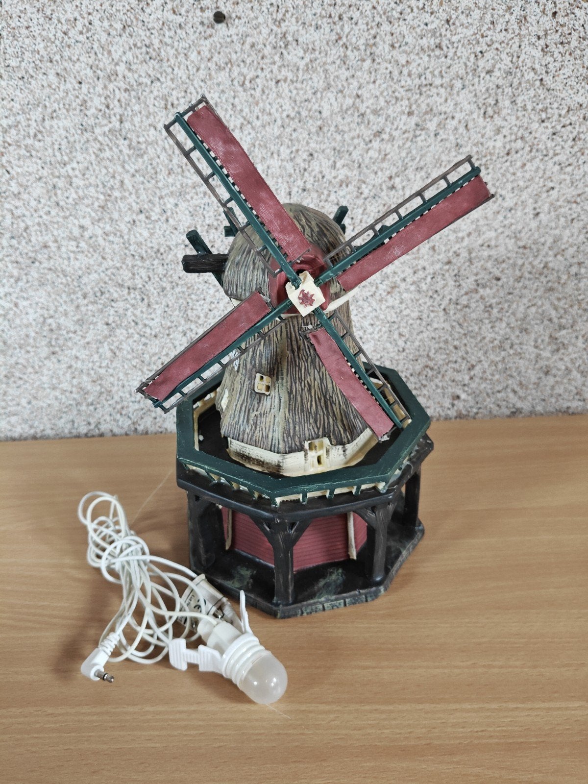 Dickensville Molen 1849 - Verlichte Kerstdecoratie, Ophalen of Verzenden, Zo goed als nieuw