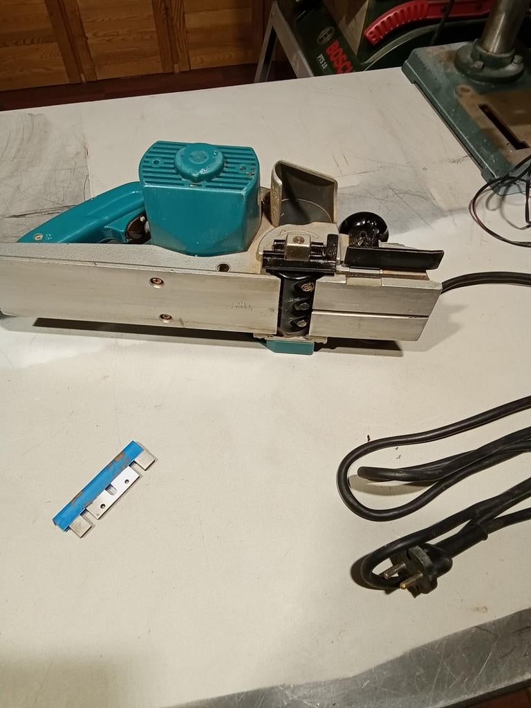 Makita Power Planer - Vintage Elektrische Schaaf, Ophalen of Verzenden, Gebruikt