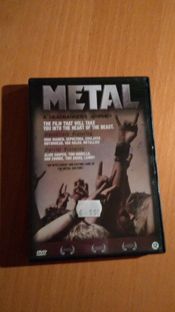 DVD Metal: A Headbanger's Journey, Alle leeftijden, Ophalen, Gebruikt, Kunst of Cultuur