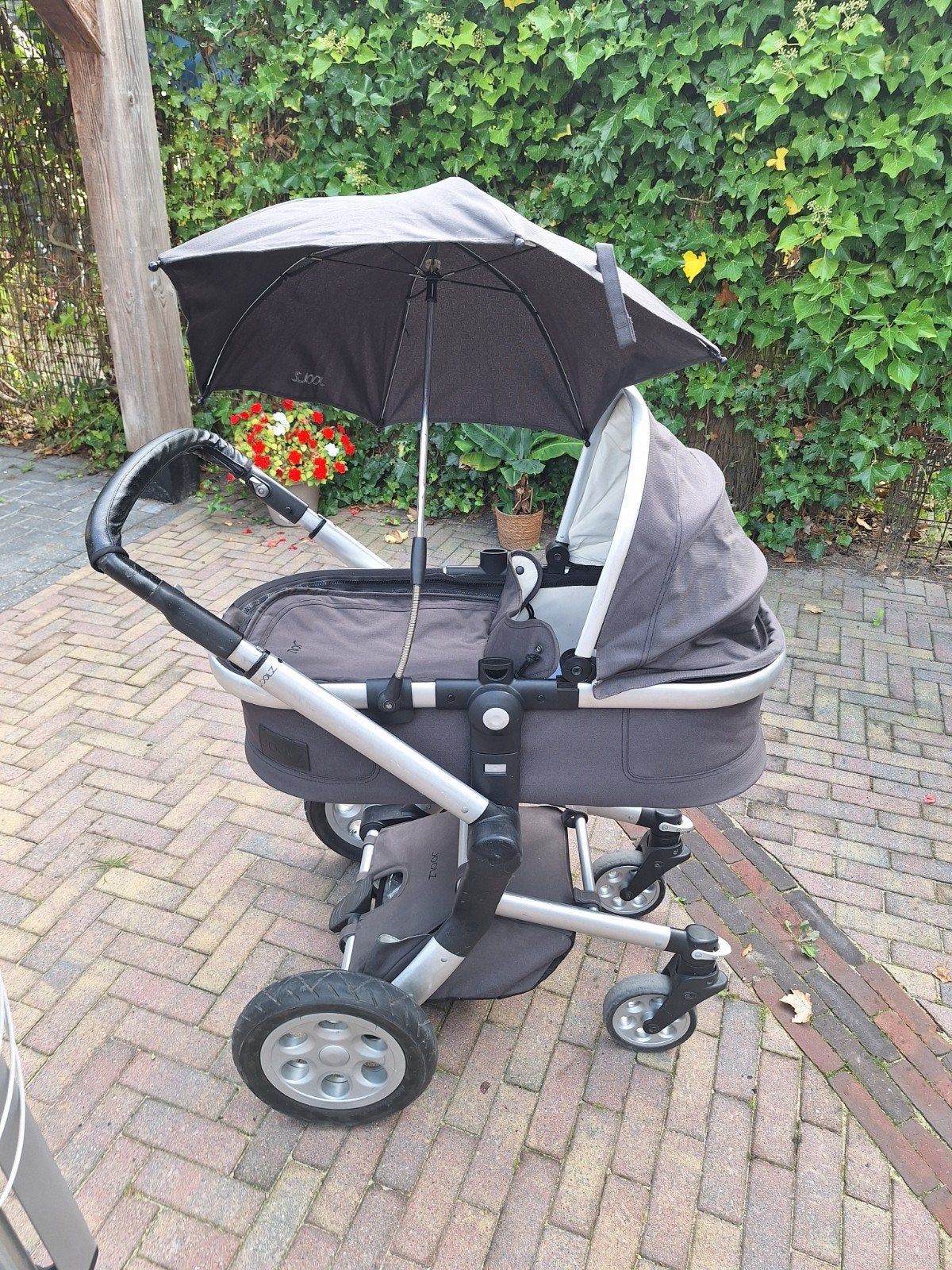 joolz kinderwagen grijs, Kinderen en Baby's, Gebruikt, Luchtbanden, Combiwagen, Ophalen
