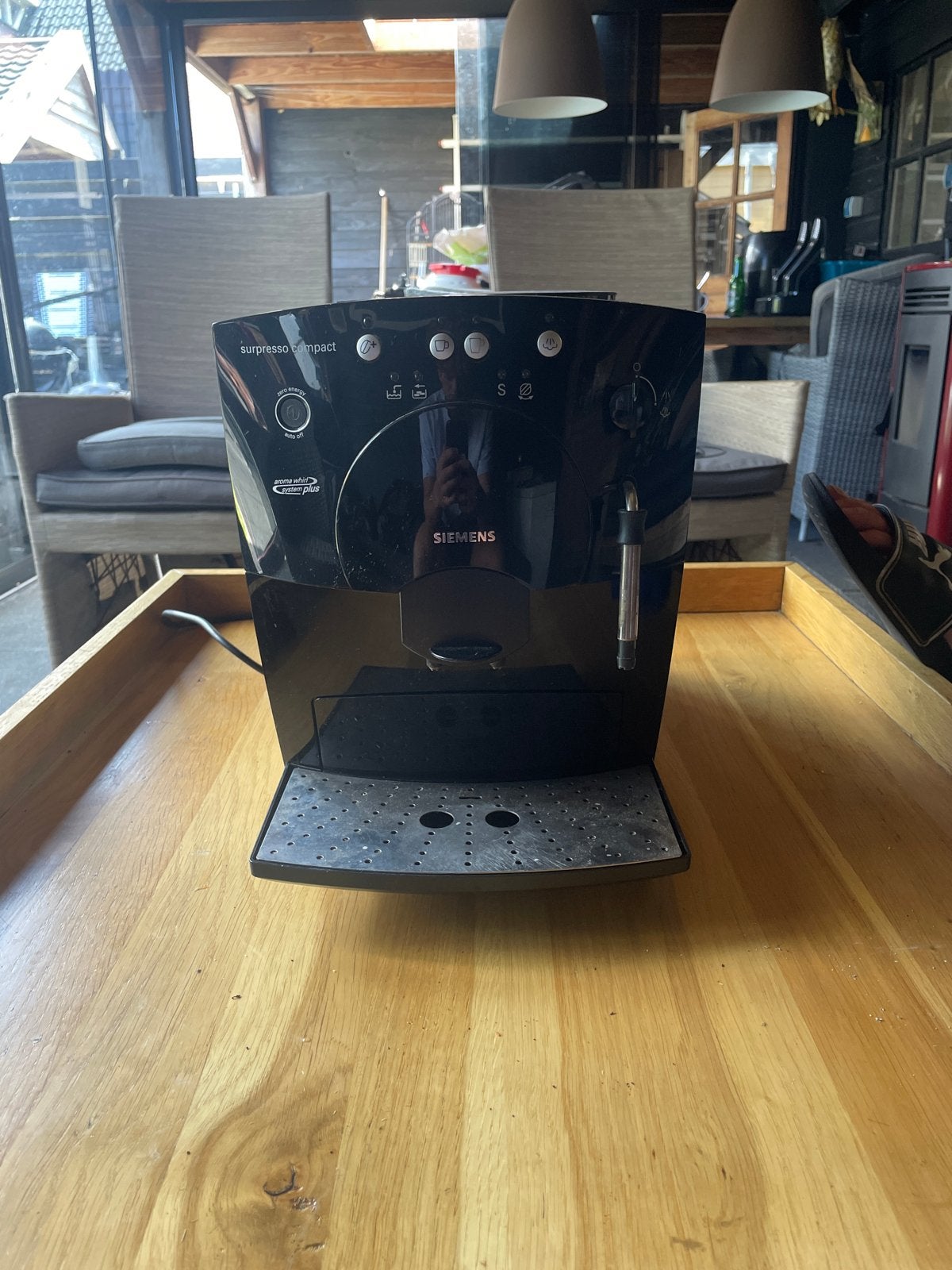 Siemens surpresso compact koffiezetapparaat, Gebruikt, Koffiemachine, Koffiebonen, Ophalen