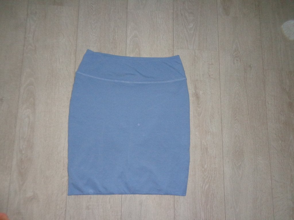 ijsblauw rokje van Kaffe, maat L, Kleding | Dames, Blauw, Maat 42/44 (L), Ophalen of Verzenden, Gedragen