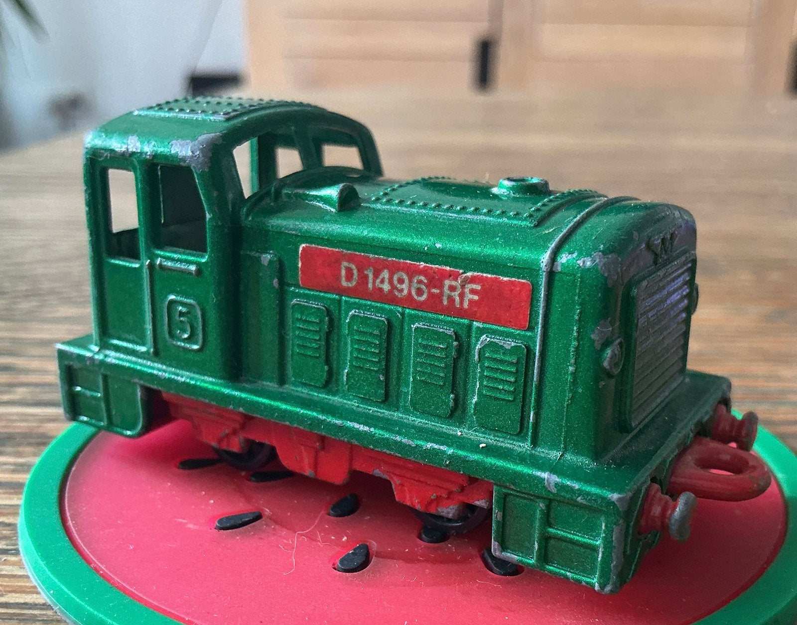 Oude Matchbox Lesney trein locomotief Shunter 1978, Ophalen, Gebruikt, Auto