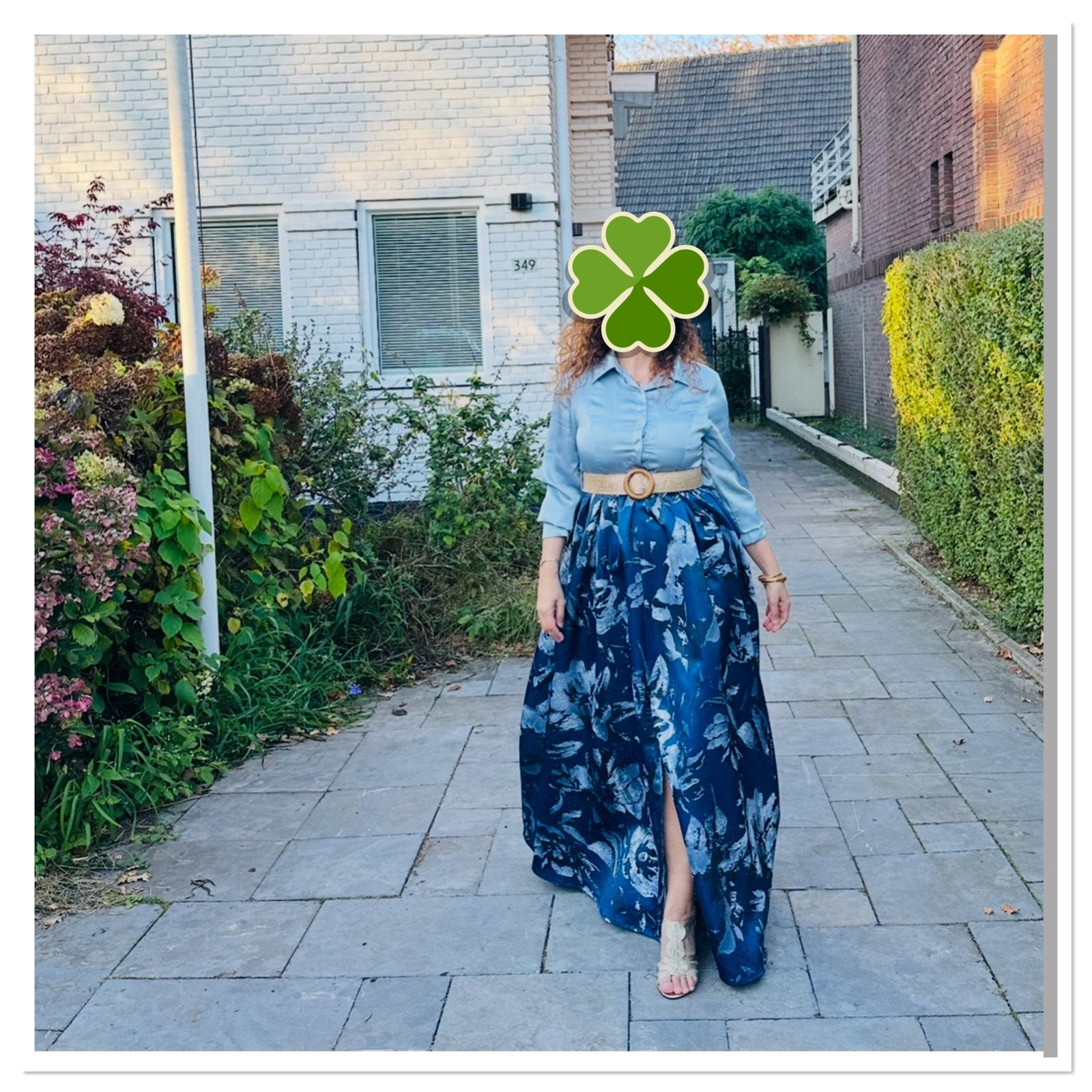 Elegante Avondjurk / Feestjurk. Maat M, Kleding | Dames, Gelegenheidskleding, Maat 38/40 (M), Galajurk, Blauw, Ophalen of Verzenden