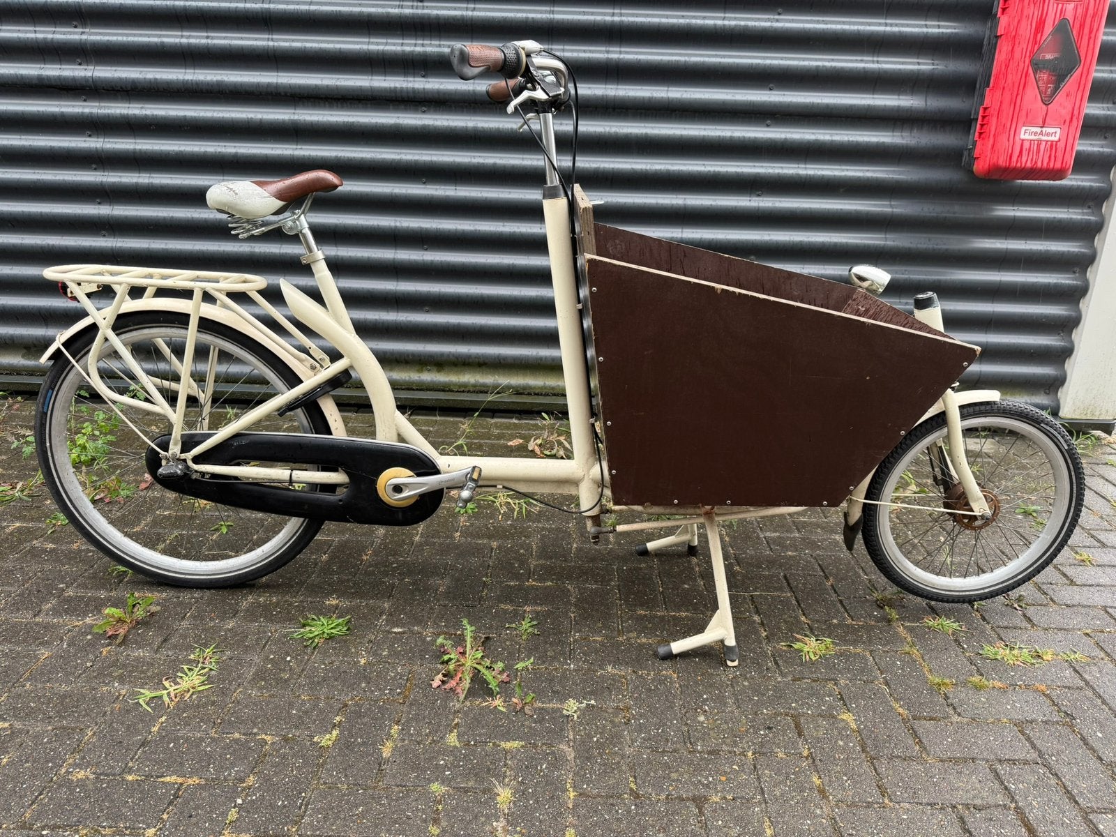 Bakfiets, Ophalen, Gebruikt