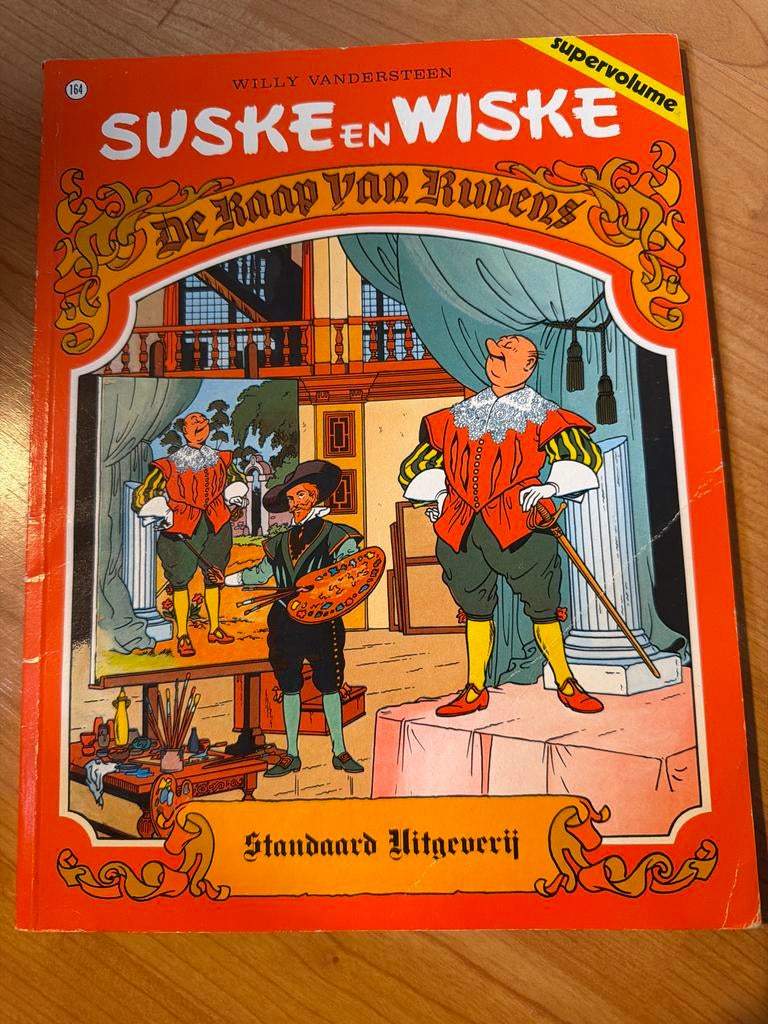 Suske en Wiske: De Kaap van Rubens (Supervolume) nummer 164, Eén stripboek, Ophalen, Gelezen
