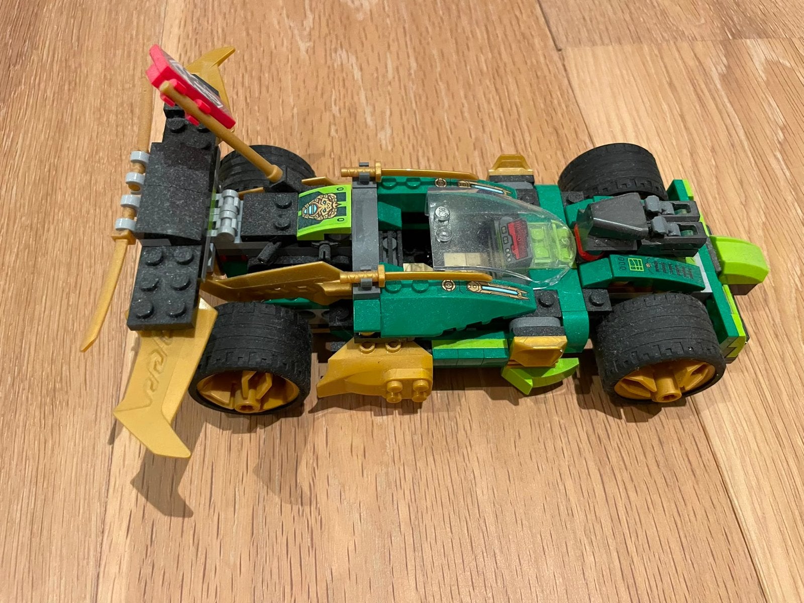Lego Ninjago 71700 Jungle Raider - Zo goed als nieuw, Lego, Ophalen of Verzenden, Zo goed als nieuw, Compleet