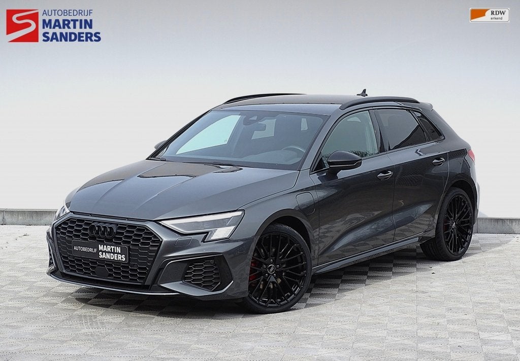 Audi A3 Sportback 40 TFSI e S-Line, apple carplay (bj 2021), Gebruikt, Euro 6, 4 cilinders, Plug-in hybride
