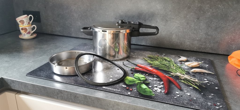 Snelkookpan Tefal, Ophalen, Snelkookpan, Rvs, Gebruikt