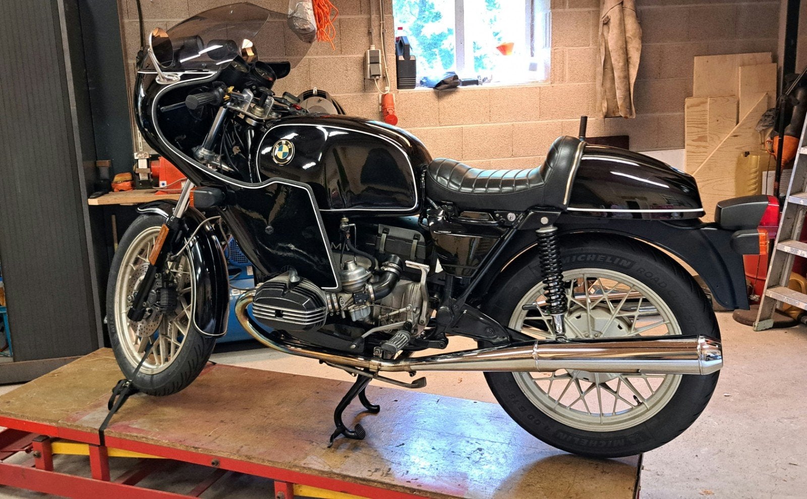 BMW R100CS in ZGST - Klassieke Toer/sport uitvoering. Inruil, Cardan-aandrijving, 2 cilinders, Motorrijbewijs A, Gebruikt
