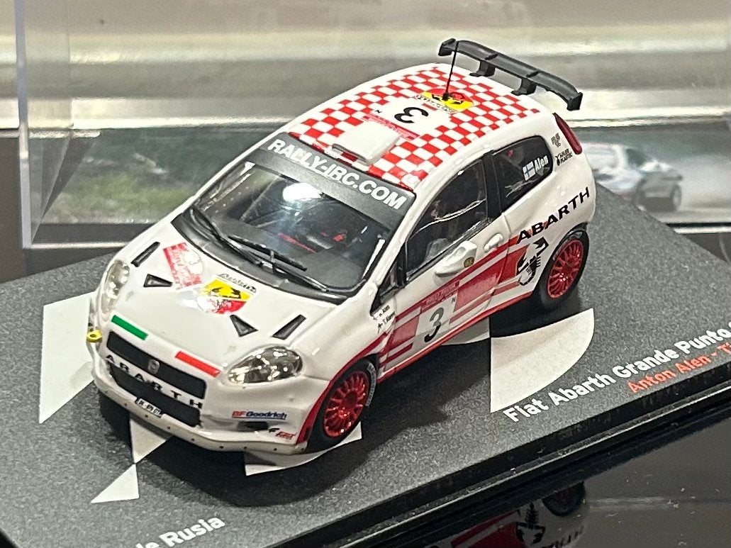 IXO Fiat Punto Abarth S2000 Rally 1:43 OVP, Verzenden, Zo goed als nieuw, Auto, Overige merken