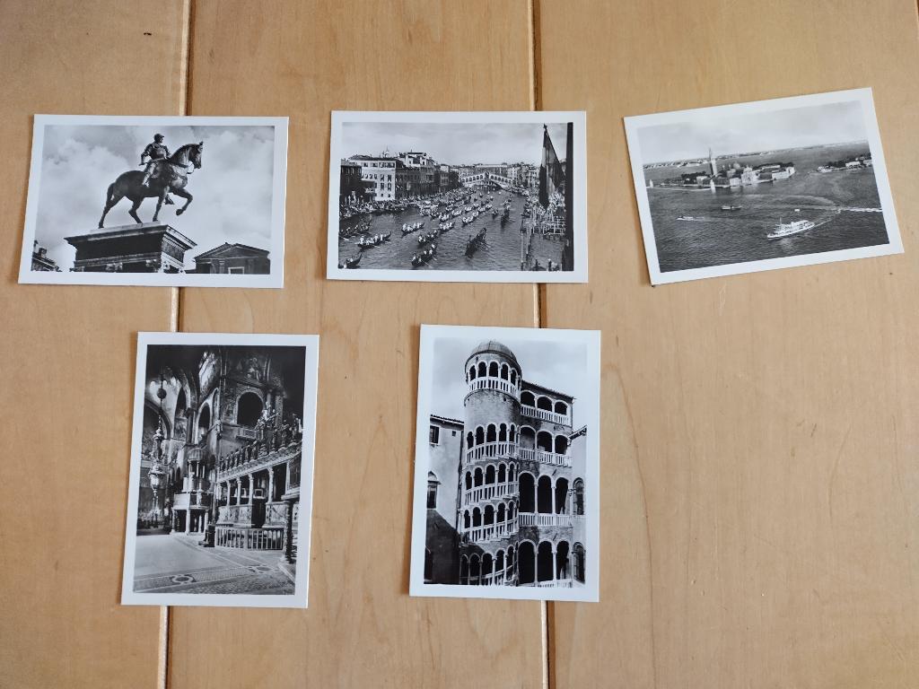 vintage foto's venetie, Foto, Zo goed als nieuw, 1940 tot 1960, Buitenland