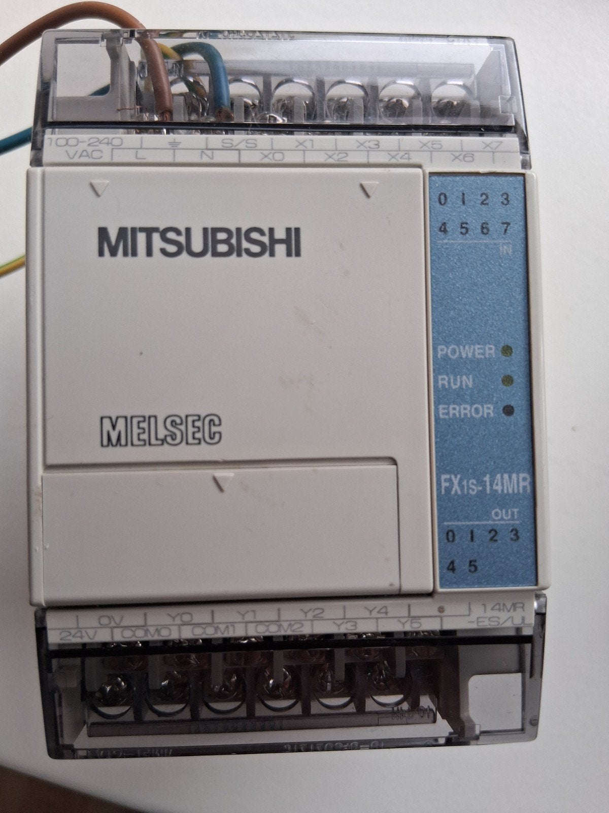 Mitsubishi plc FX1S-14MR Melsec programmable controller, Ophalen of Verzenden, Zo goed als nieuw