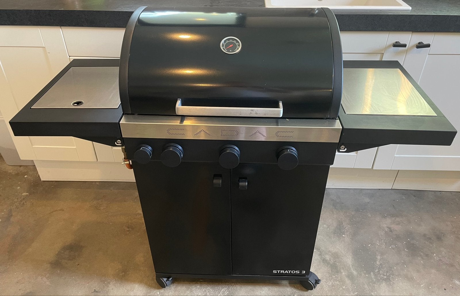 Cadac stratos 3 gasbarbecue, Tuin en Terras, Gasbarbecues, Ophalen, Gebruikt