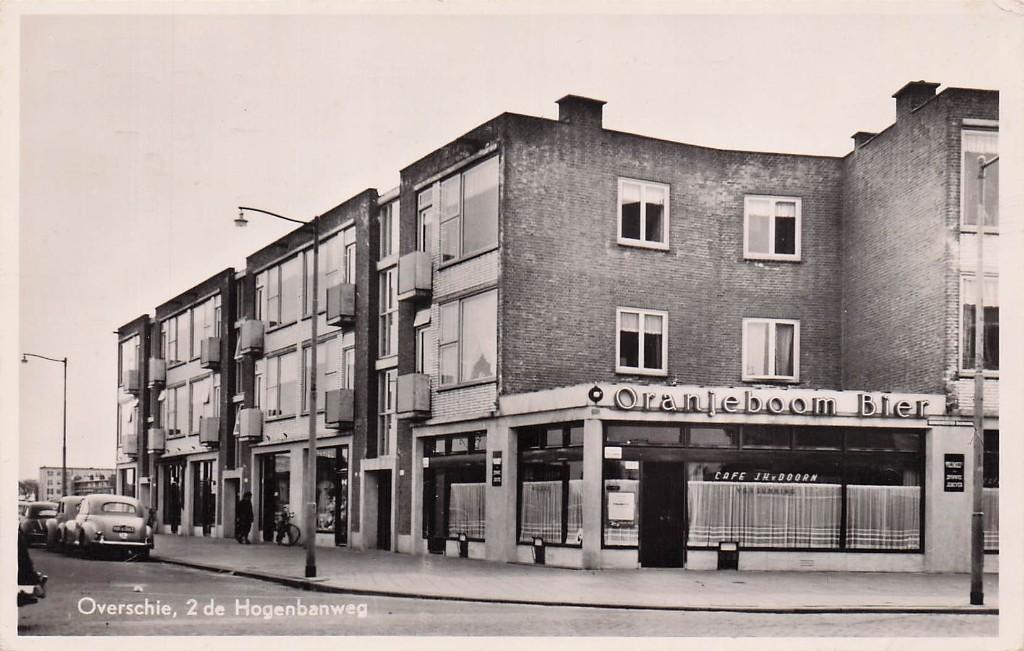 Overschie (Rotterdam) - 2de Hogenbanweg (1962), Ophalen of Verzenden, 1960 tot 1980, Gelopen, Zuid-Holland