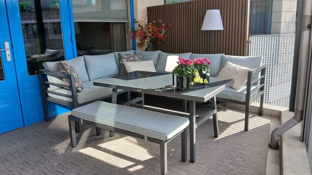 Lounge set (zeer goed onderhouden), Ophalen, Gebruikt, Hoekbank, 75 tot 100 cm
